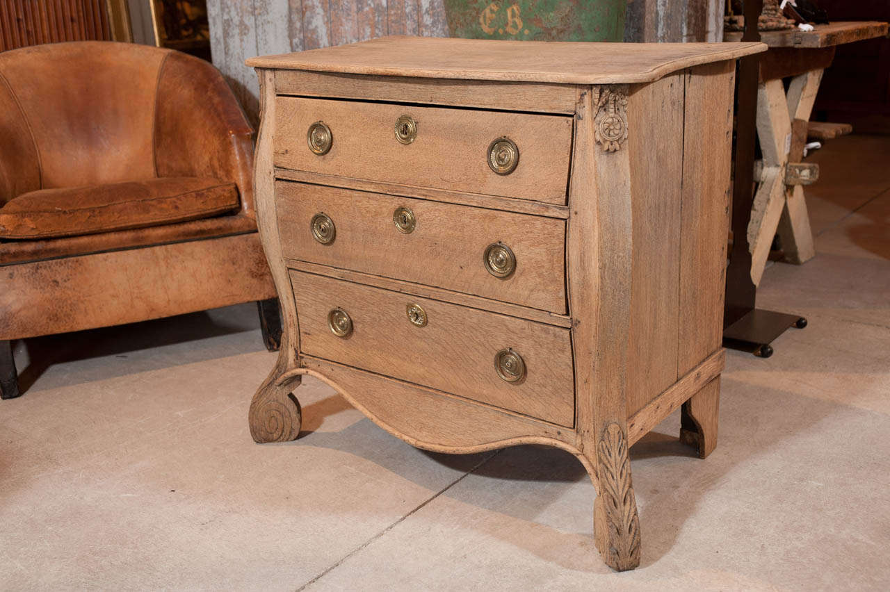 19th Century Antique Flemish Chest of Drawers, circa 1860