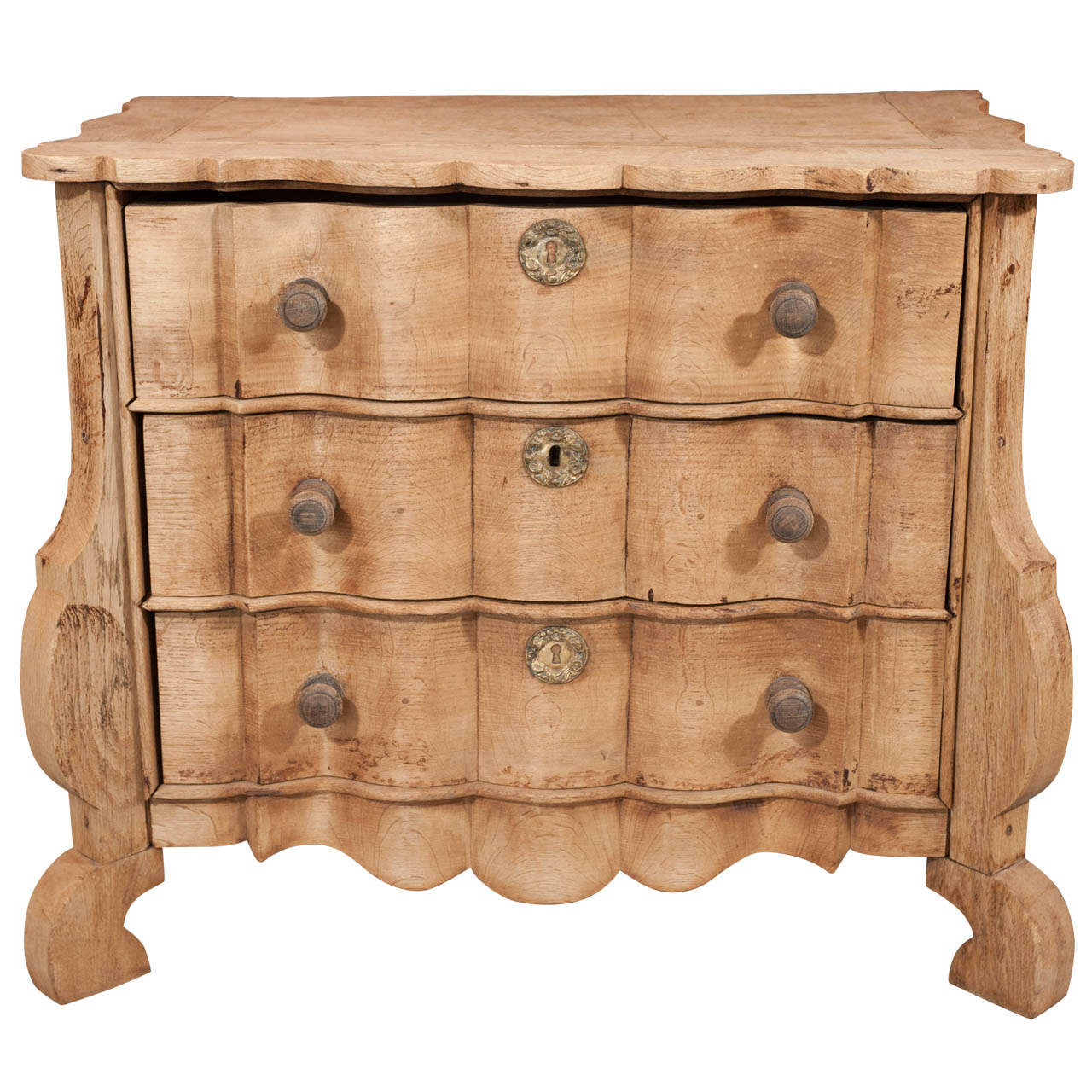 Early 19th Century Oak Chest, Belgium, circa 1860  For Sale