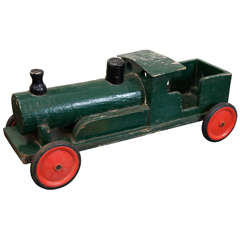English Painted Toy Train