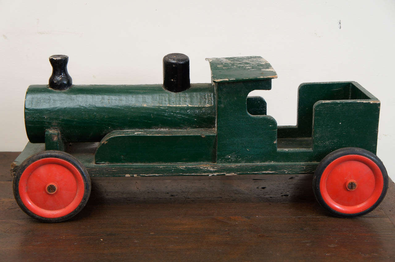 British English Painted Toy Train