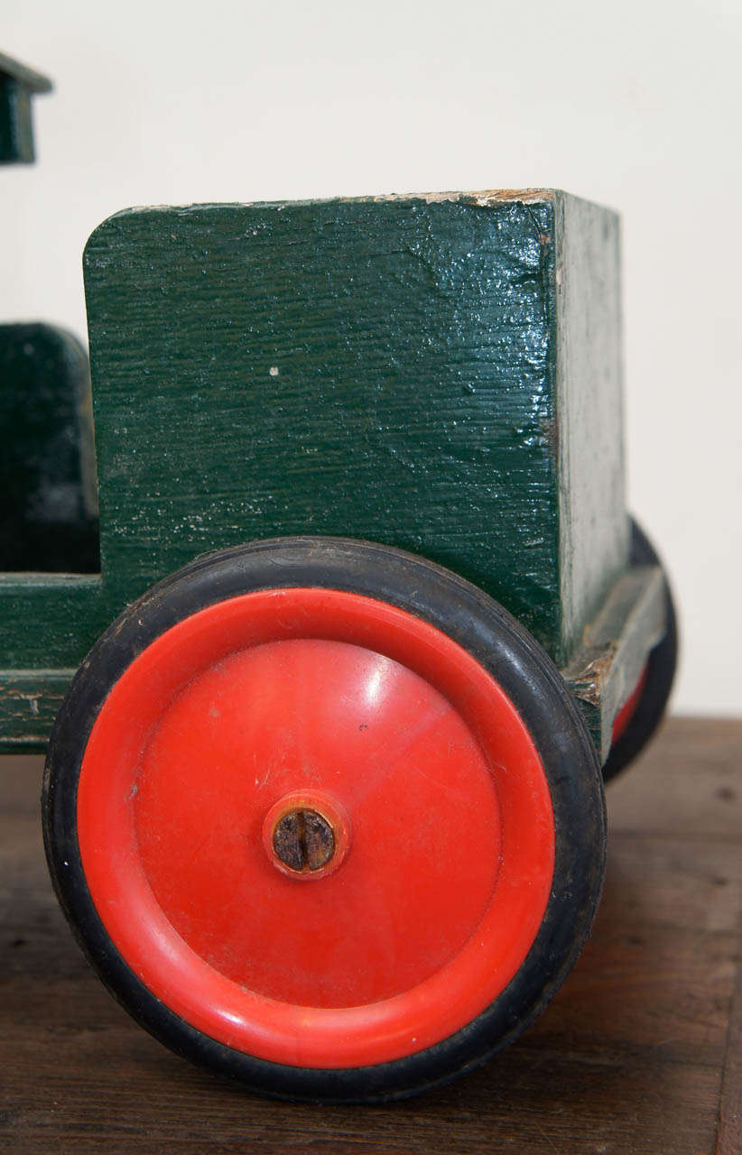 20th Century English Painted Toy Train