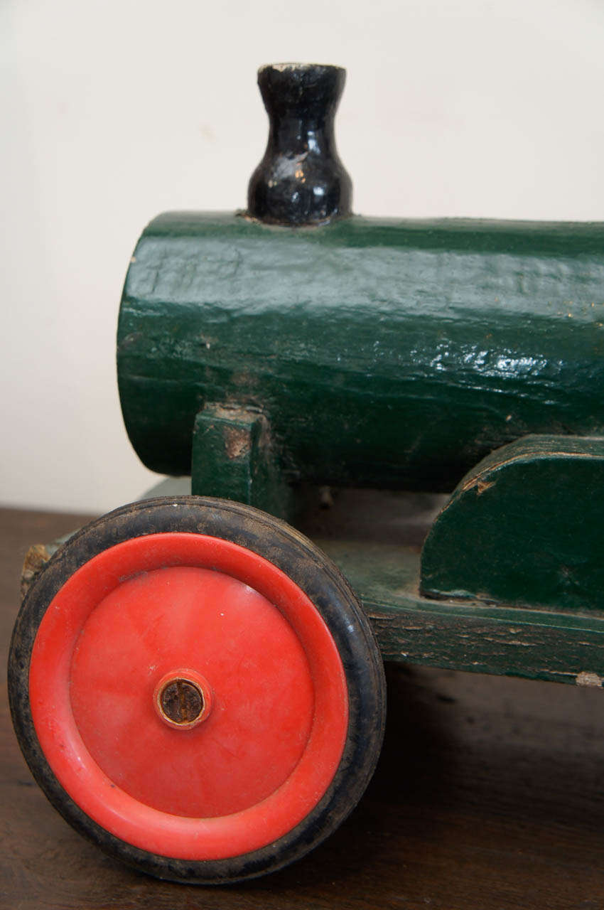 English Painted Toy Train 1