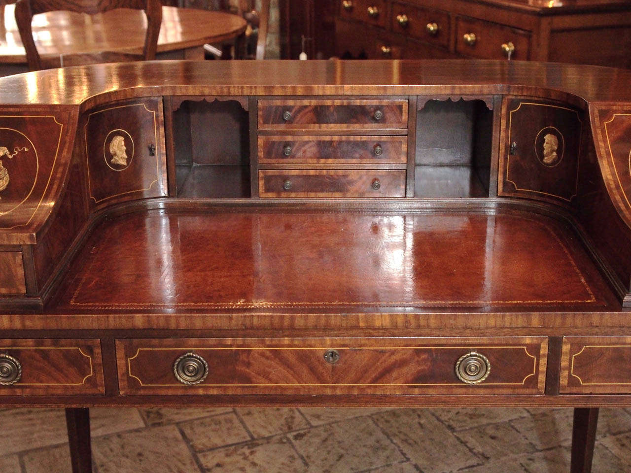 20th Century English Carlton House Desk