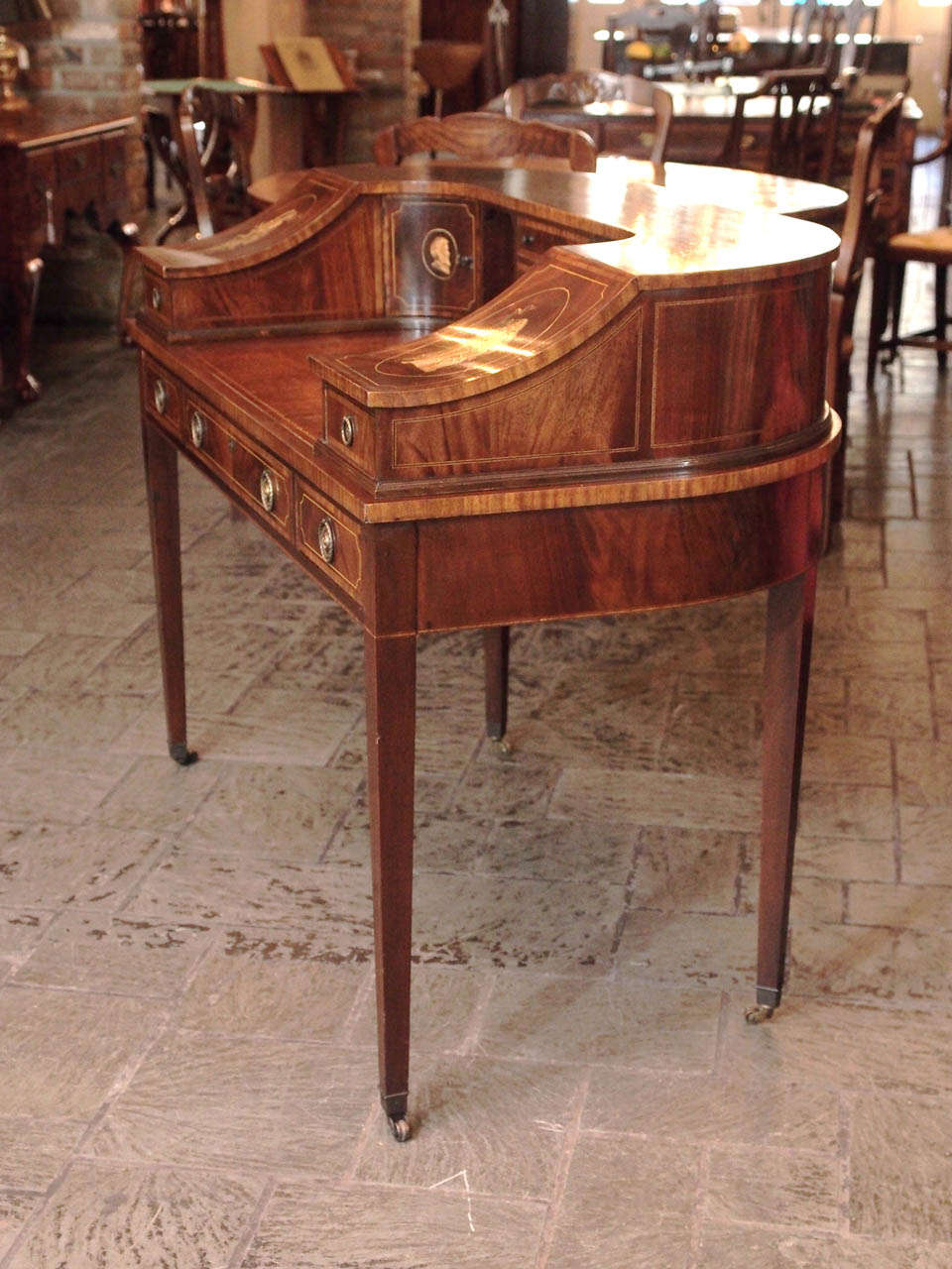 English Carlton House Desk 4