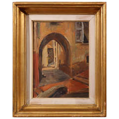 Villefranche street scene