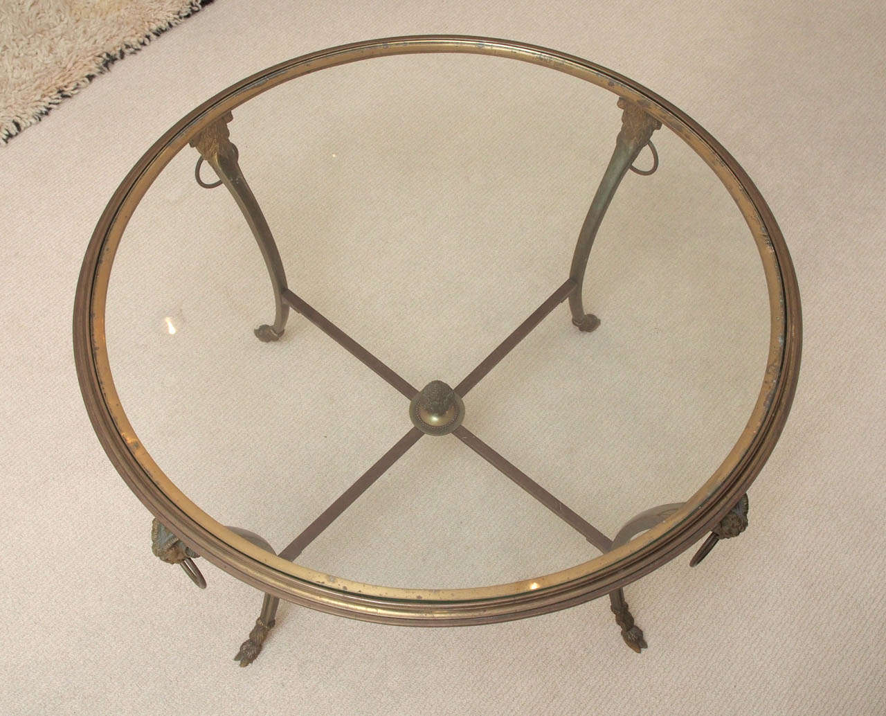 French Gilt Bronze Table in the NeoClassical Taste For Sale