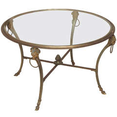 Gilt Bronze Table in the NeoClassical Taste