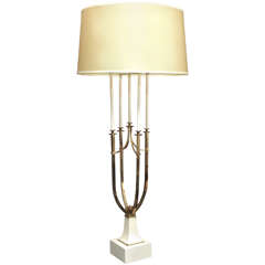 Parzinger-Style Table Lamp, 1950s
