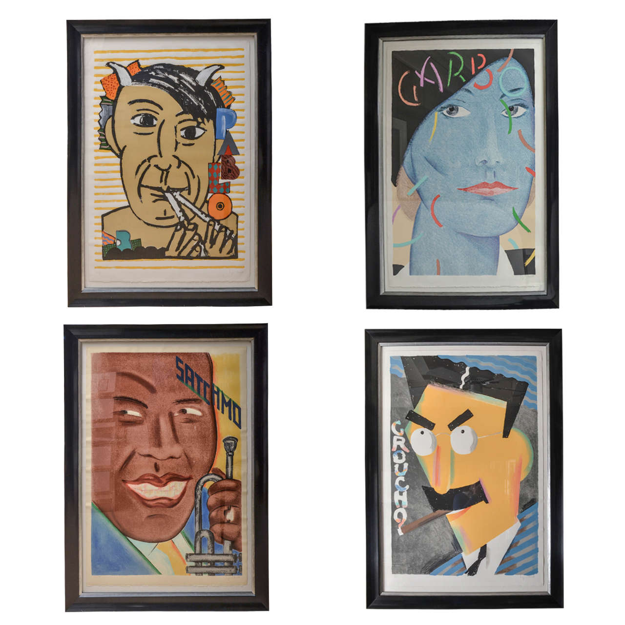 "O" Series by Seymour Chwast in Custom Frames For Sale