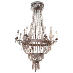 Large French Empire Ecclesiastical Chandelier