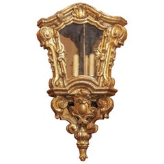 Italian Baroque Giltwood Lantern