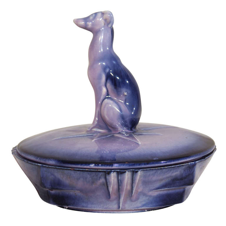 dog biscuit/treat container at 1stdibs