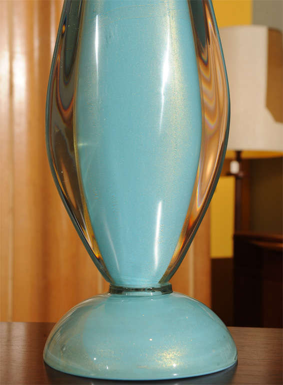 Mid-20th Century Salviati Murano Lamp For Sale