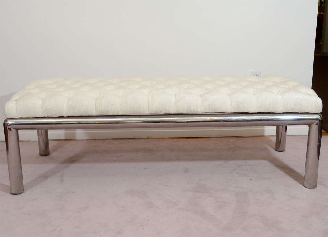 Large Mid Century John Mascheroni Bench In Excellent Condition In New York, NY