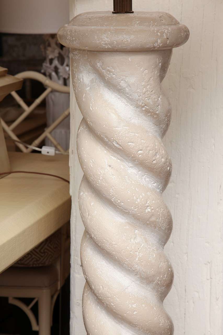 Mid-20th Century Column Floor Lamp, c. 1960