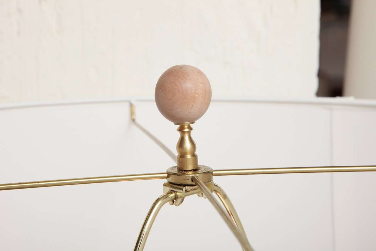 Cord Column Floor Lamp, c. 1960