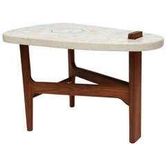 Style of Harvey Probber Surfboard Side Table