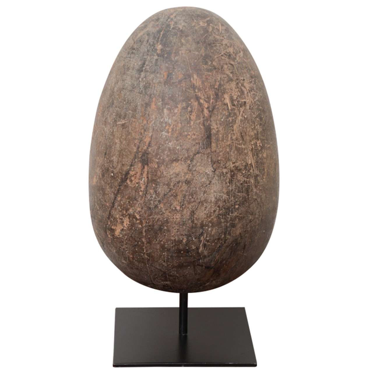 Large Industrial Egg Mold on Stand For Sale at 1stdibs