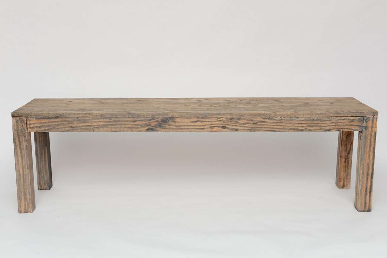 Rustic Balinese Handcrafted Teak Bench or Table