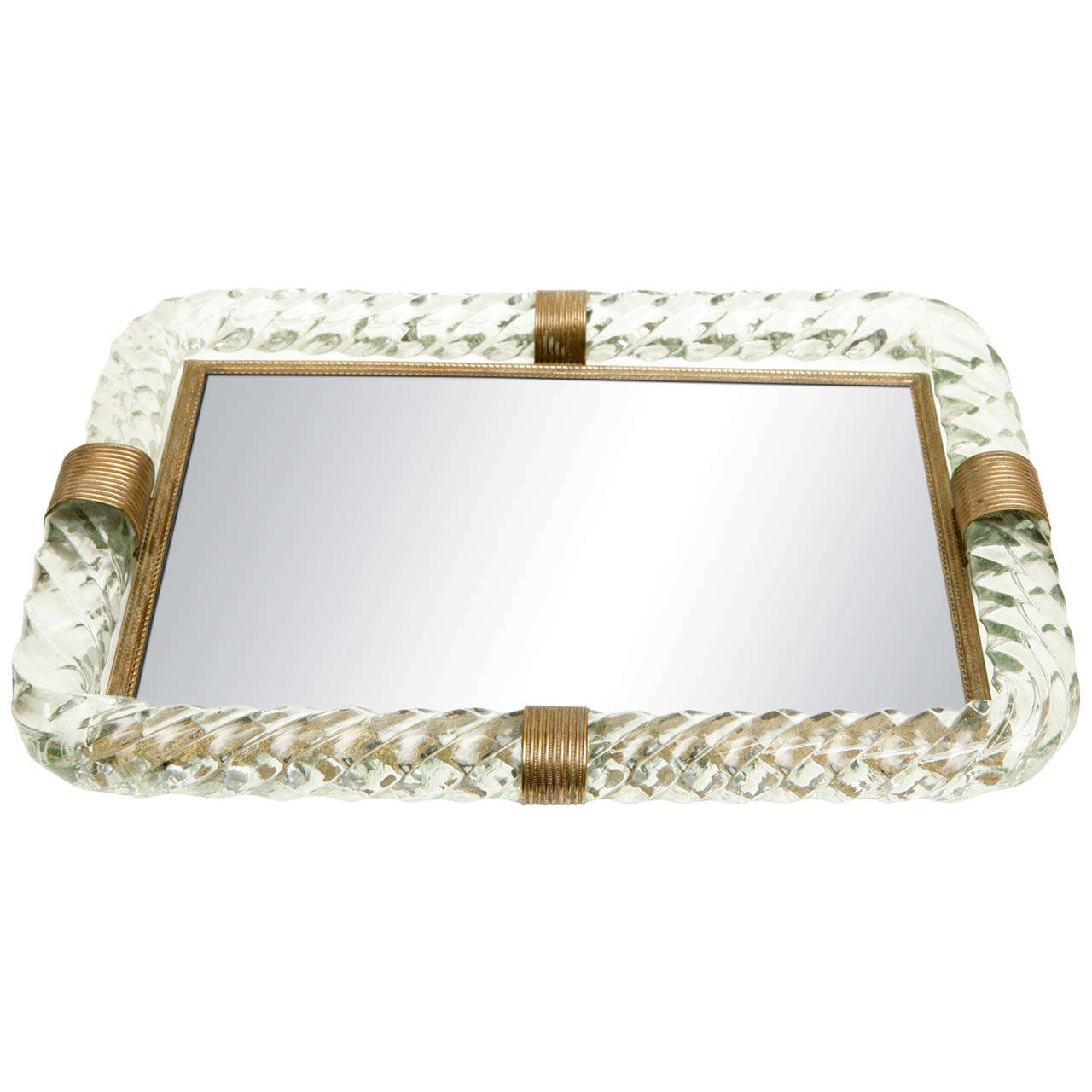 Venini Mirrored Tray