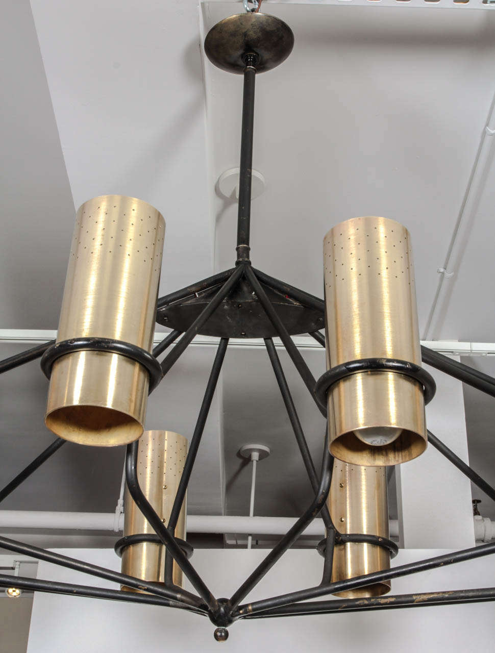 Monumental French 10 Light Chandelier In Excellent Condition In New York, NY