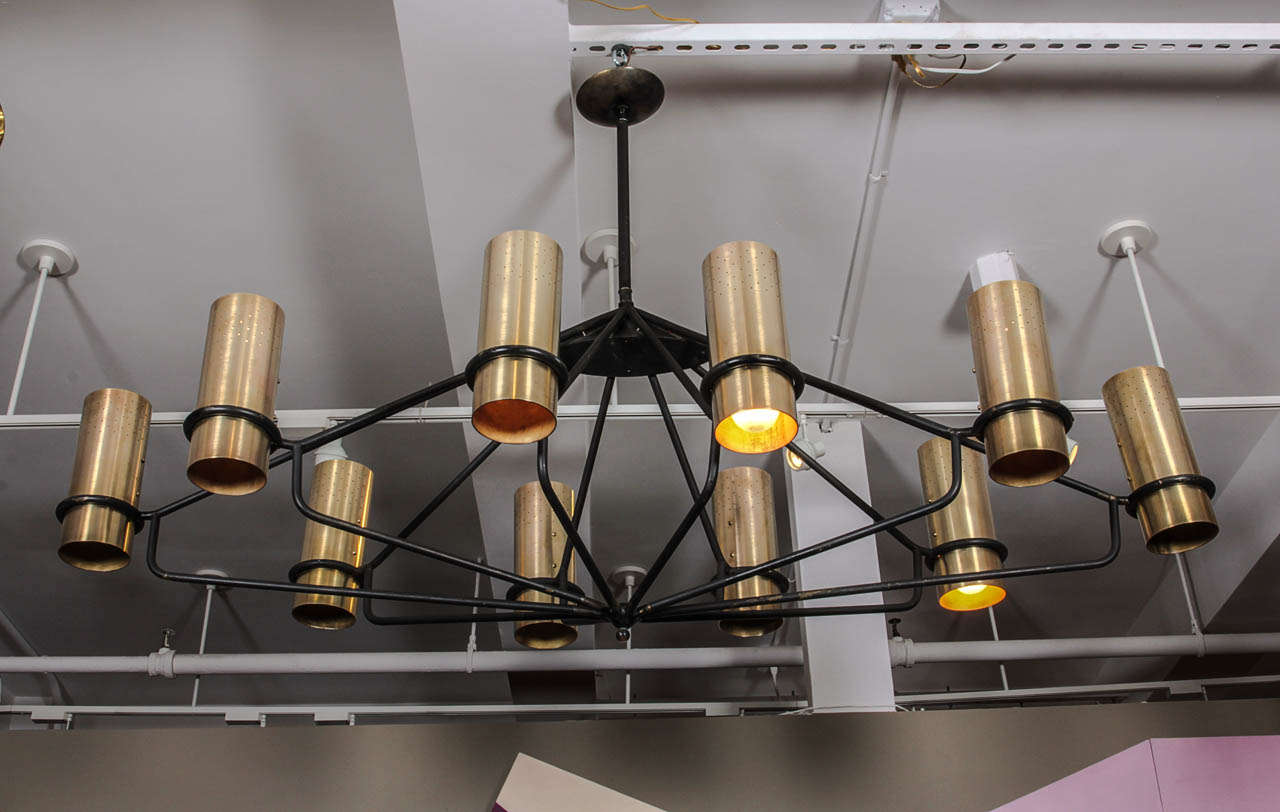 Monumental French 10 Light Chandelier 4