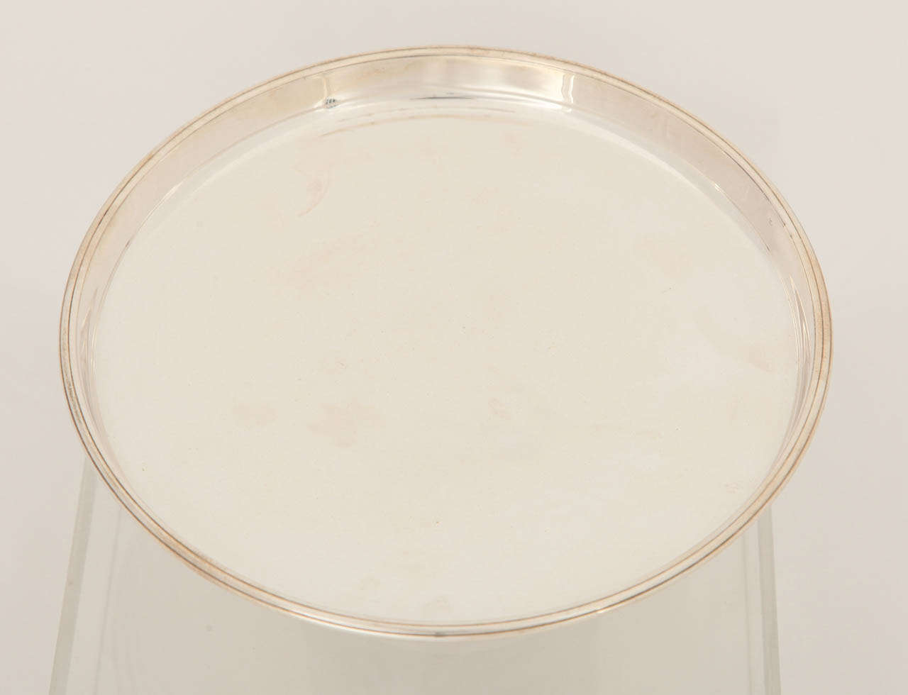 French Jean E Puiforcat, Art Deco Sterling and Ebony Compote, 1928 For Sale