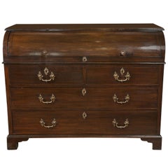 Mahogany Cylinder Desk