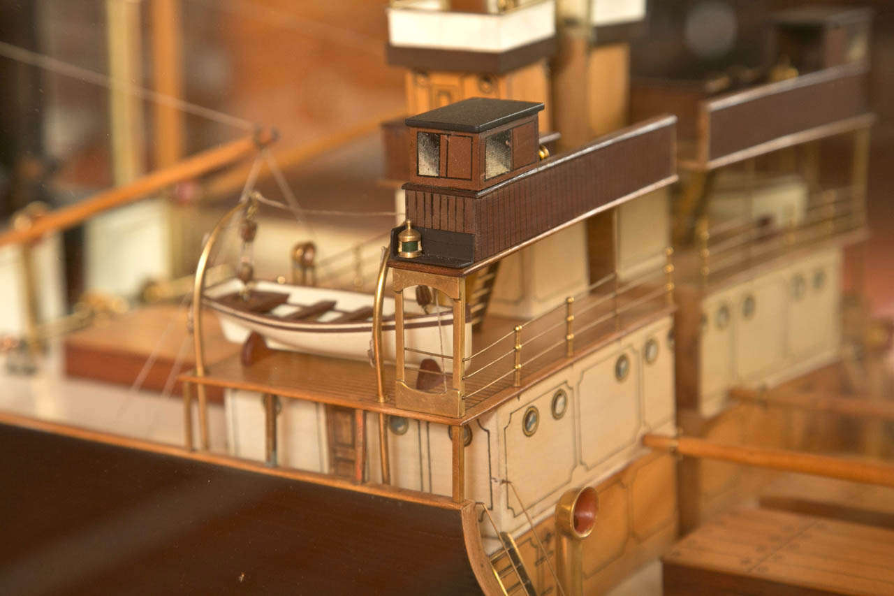 Modèle du constructeur de navires:: S.S. Aylestone Excellent état à Woodbury, CT