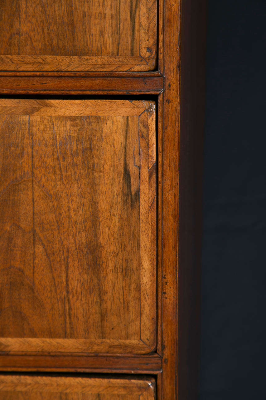 George III Walnut Chest of Drawers 2