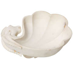 Ram's Head White Marble Bowl 8