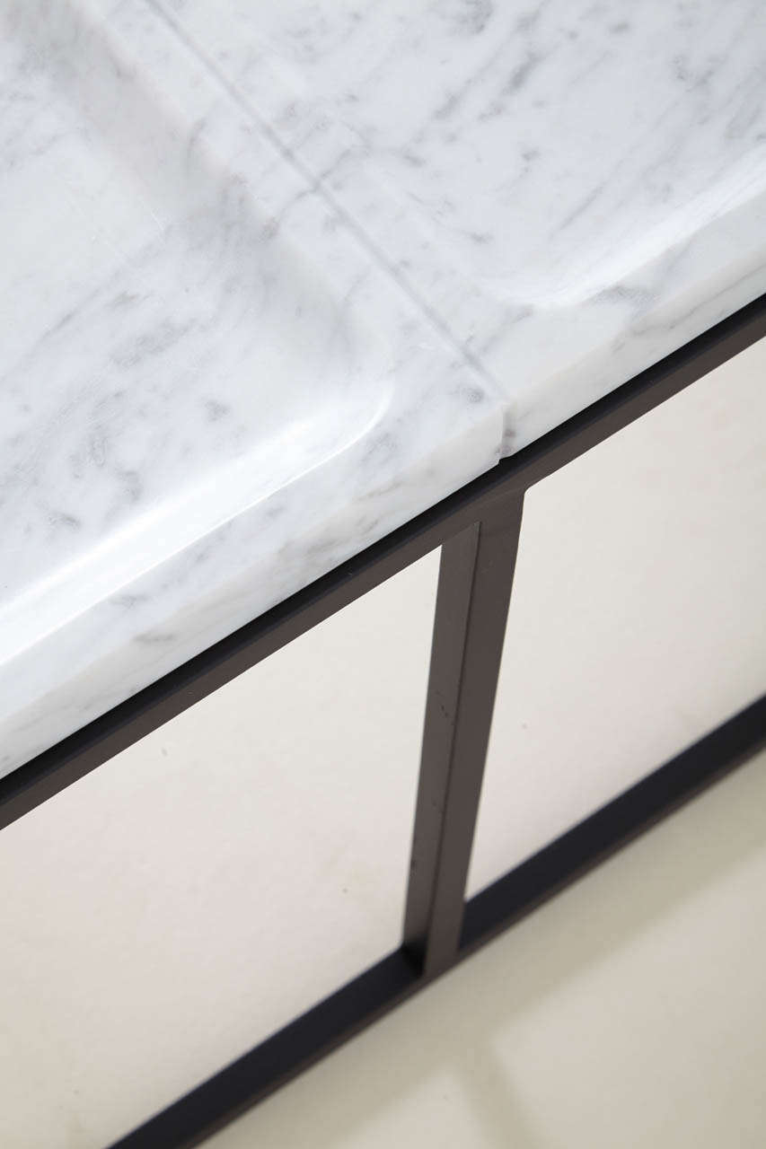 Coffee Tables in White Carrara Marble 4