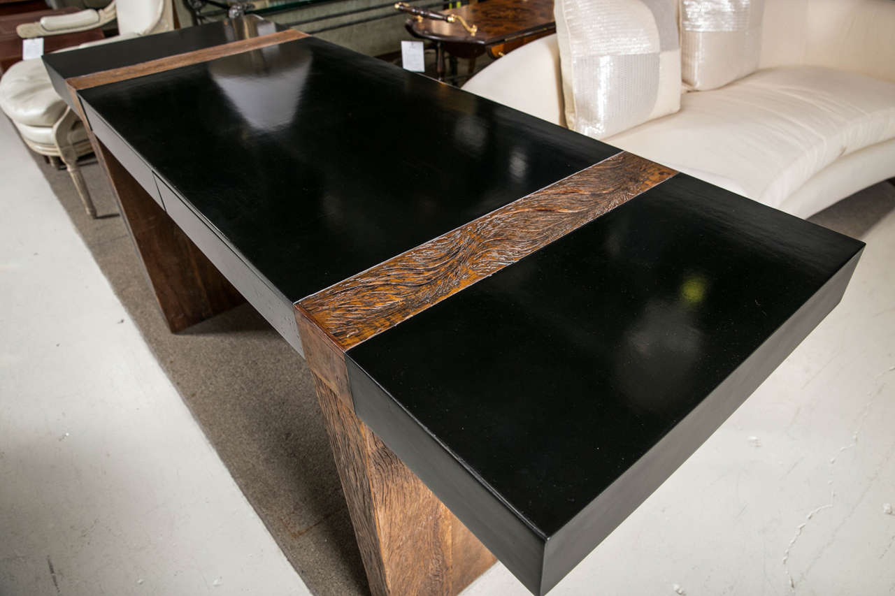 Ebonized Wood Desk 4