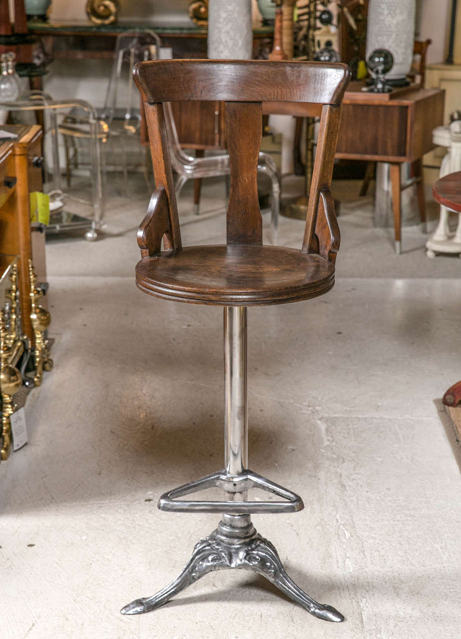 Pair of English Ship Chairs with Steel In Excellent Condition For Sale In Bridport, CT