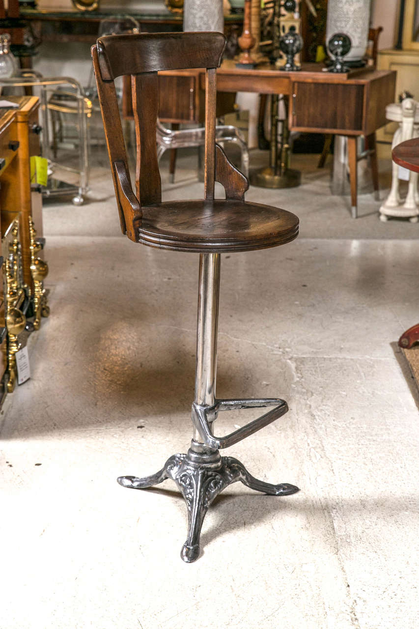 Pair of English Ship Chairs with Steel For Sale 2