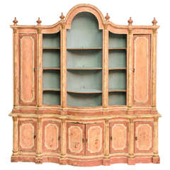 Miniature Venetian Breakfront Cabinet