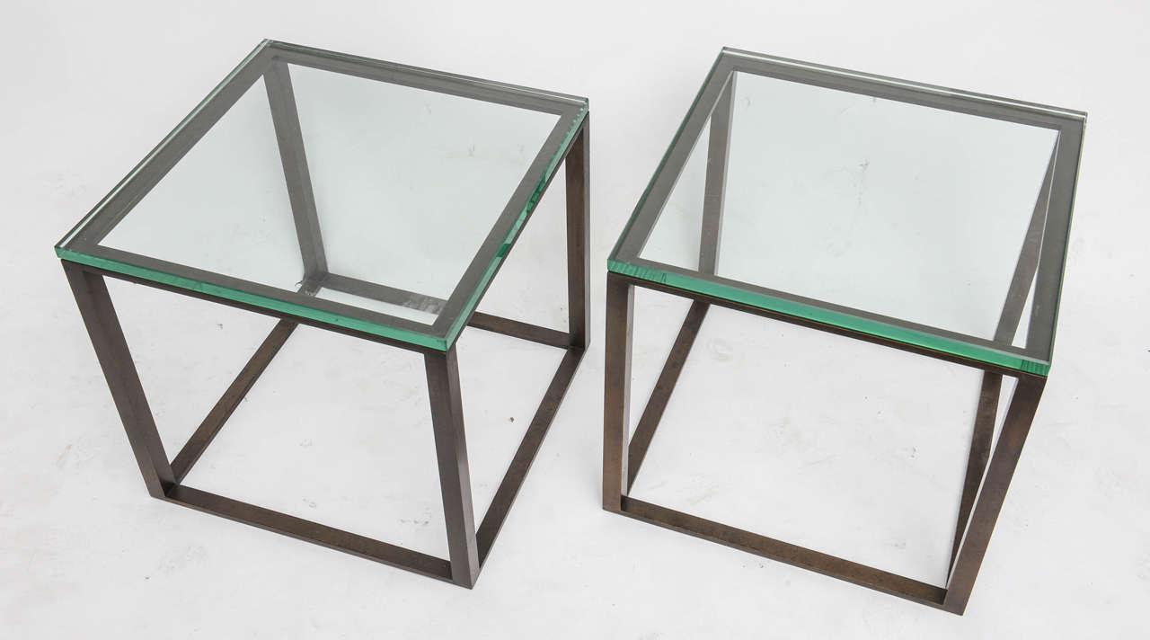 Bronze Cube Tables 5