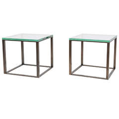 Bronze Cube Tables