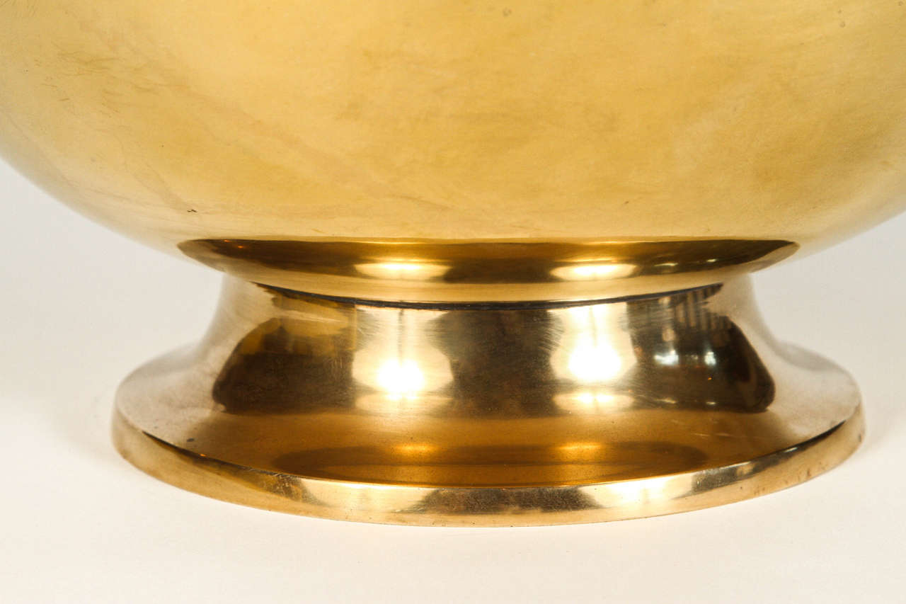 Lage Brass Centerpiece Bowl 1