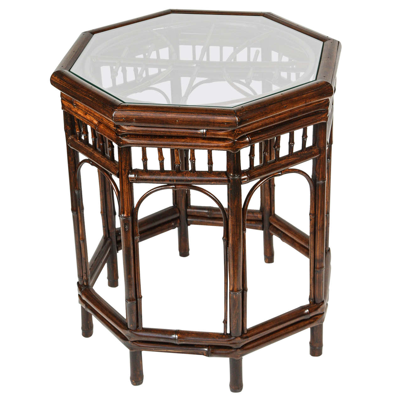 Vintage Bamboo Side Table at 1stDibs vintage bamboo end table