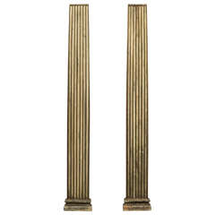 Pair of Early 20th Century Architectural Pilaster Columns