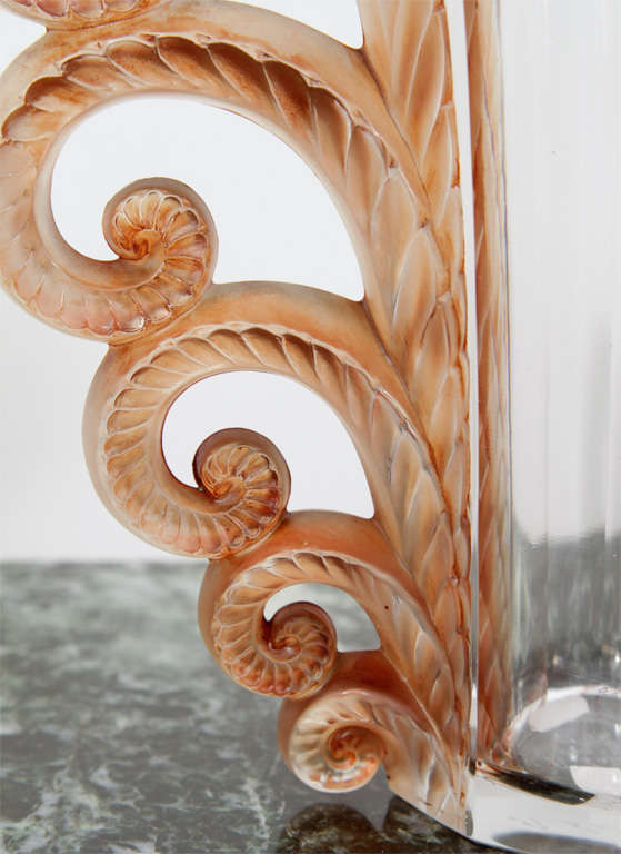 French Lalique Beauvais Vase