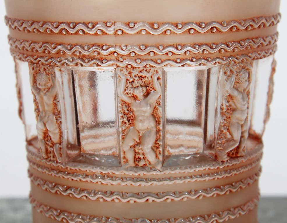 French Lalique Florence Vase
