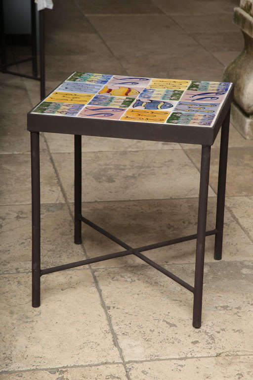 Provencale Tile Table