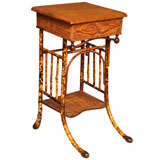 American Bamboo Sewing Table
