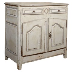 Early 19th Century French Provincial Paint Decorated Buffet