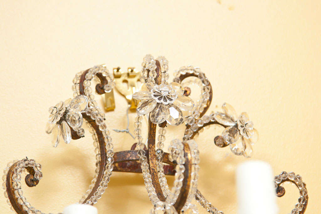 Elegante pareja de  Apliques italianos en venta 1