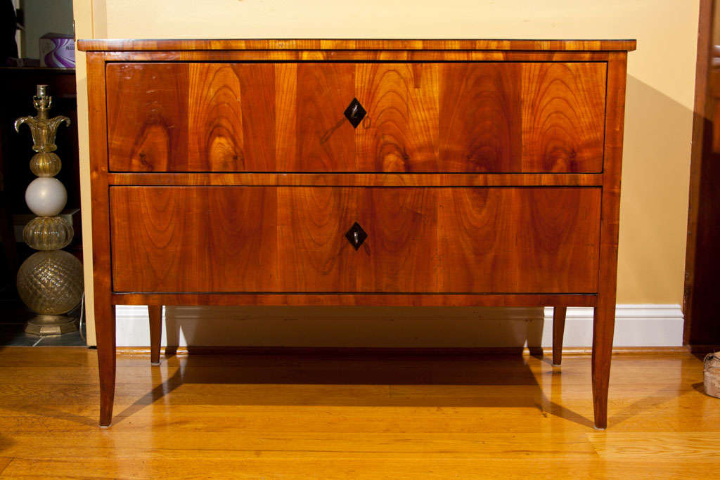 Sleek Biedermeier  Chest of Drawers