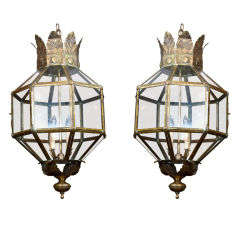 pair of Italian lanterns