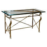 Mid C Silvered Bronze Console